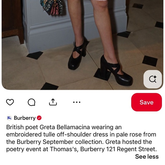 Burberry Blush Pink Lace Mini Dress - Picture 2 of 12